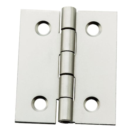 National Hardware National Hardware 1-1/2 in. L Satin Nickel Door Hinge 1 pk N211-014